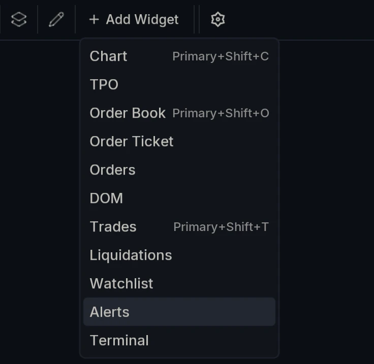 Alerts Add
