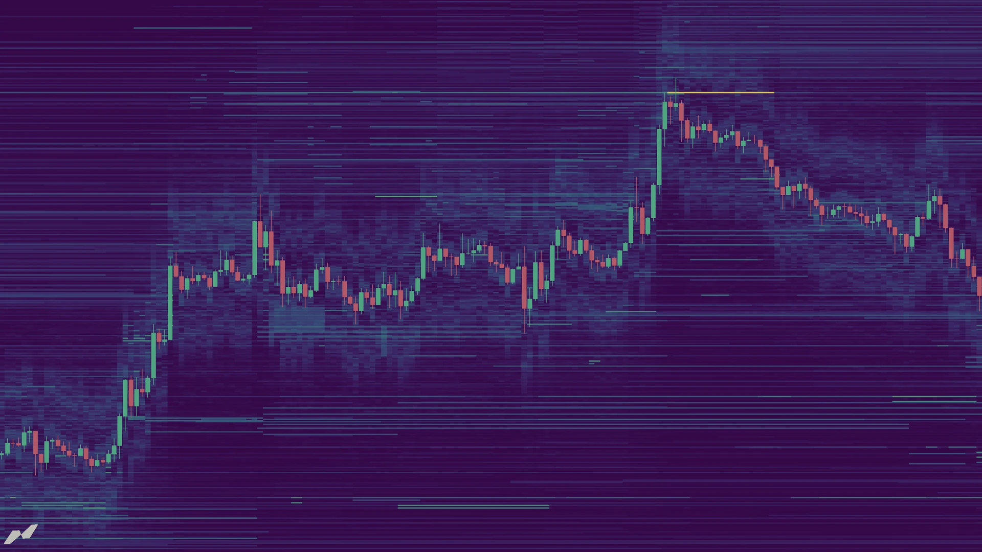 Order book heatmap in MMT