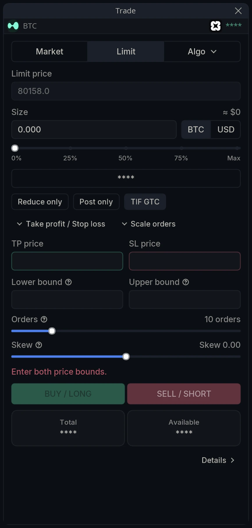 Order Ticket Limit