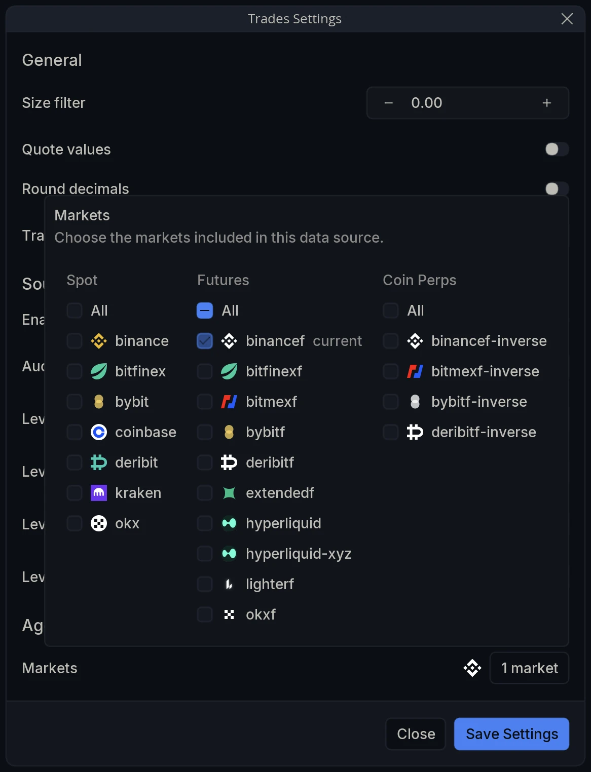 Trades Markets
